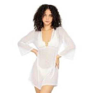 Women's Jordan Taylor Empire Sheer Swim Cover-Up
Tunic size L